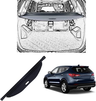 Шторка багажника Hyundai Santa Fe 2015-2018 5 мест / бренд Marretoo SP00076 фото