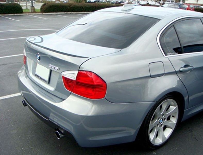 Спойлер BMW 3 E90 2005-2013 M3 стиль на багажник / ABS-пластик SP00003 фото