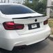 Спойлер BMW F30 2012-2018 стиль М4 Performance на багажник / ABS-пластик SP00004 фото 3