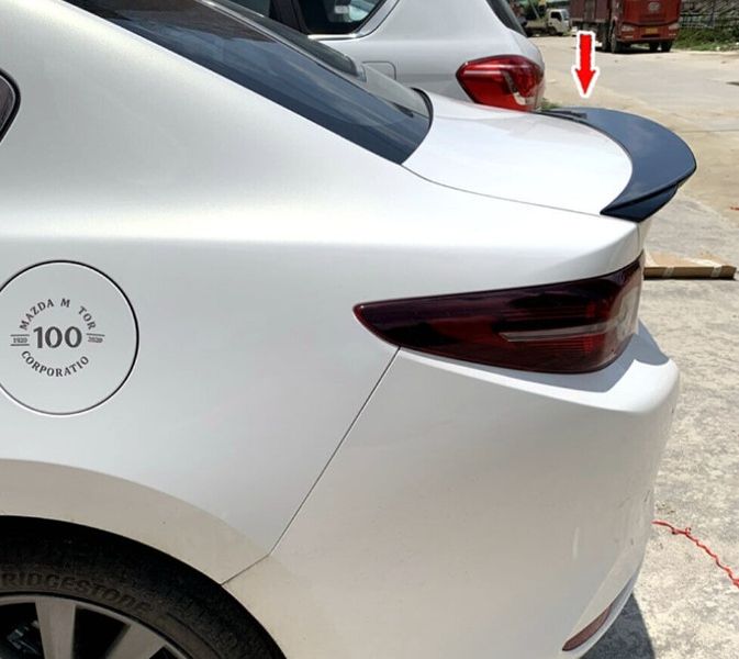 Спойлер на багажник Mazda 3 седан RS 2019 2020 2021 2022 / ABS-пластик SP00033 фото